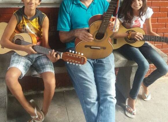 Início das aulas de Viola Caipira