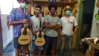 Nasce um luthier em Bananal